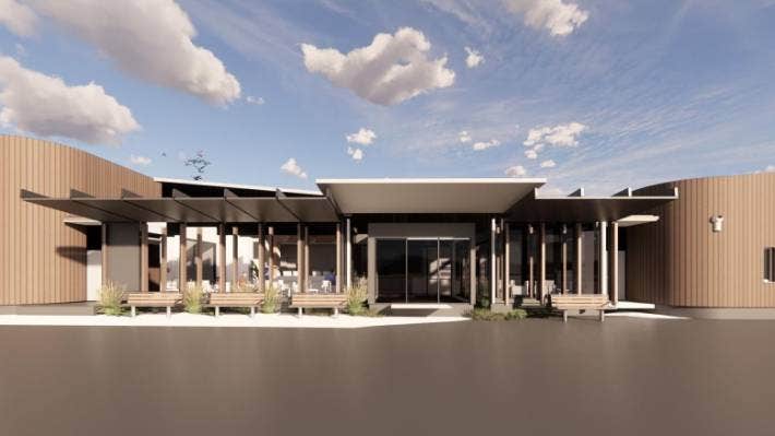 Project Maunga the new cancer centre at Taranaki Base Hospital New Plymouth New Zealand