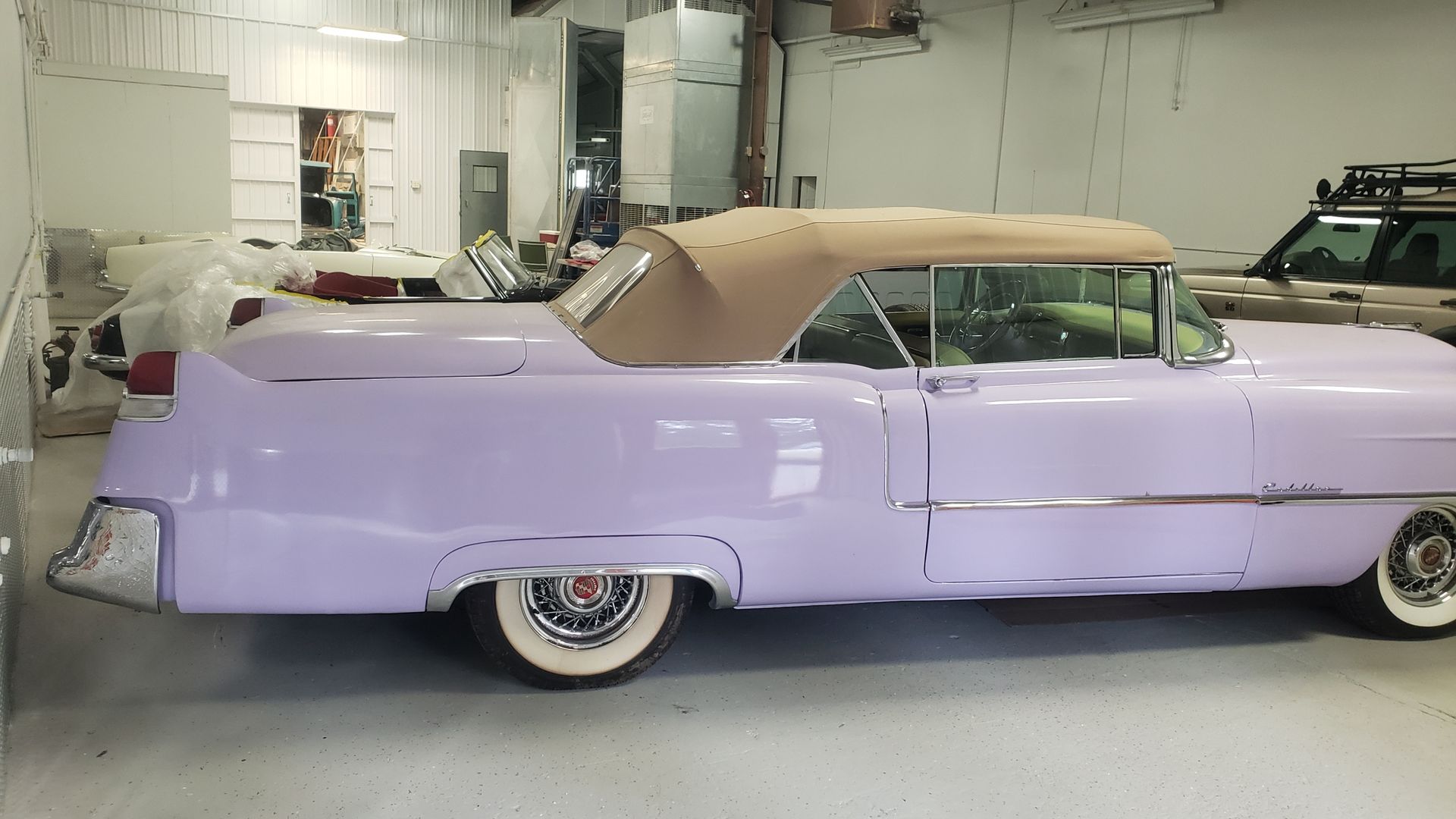 1955 Cadillac Convertible Collision Repair Competed