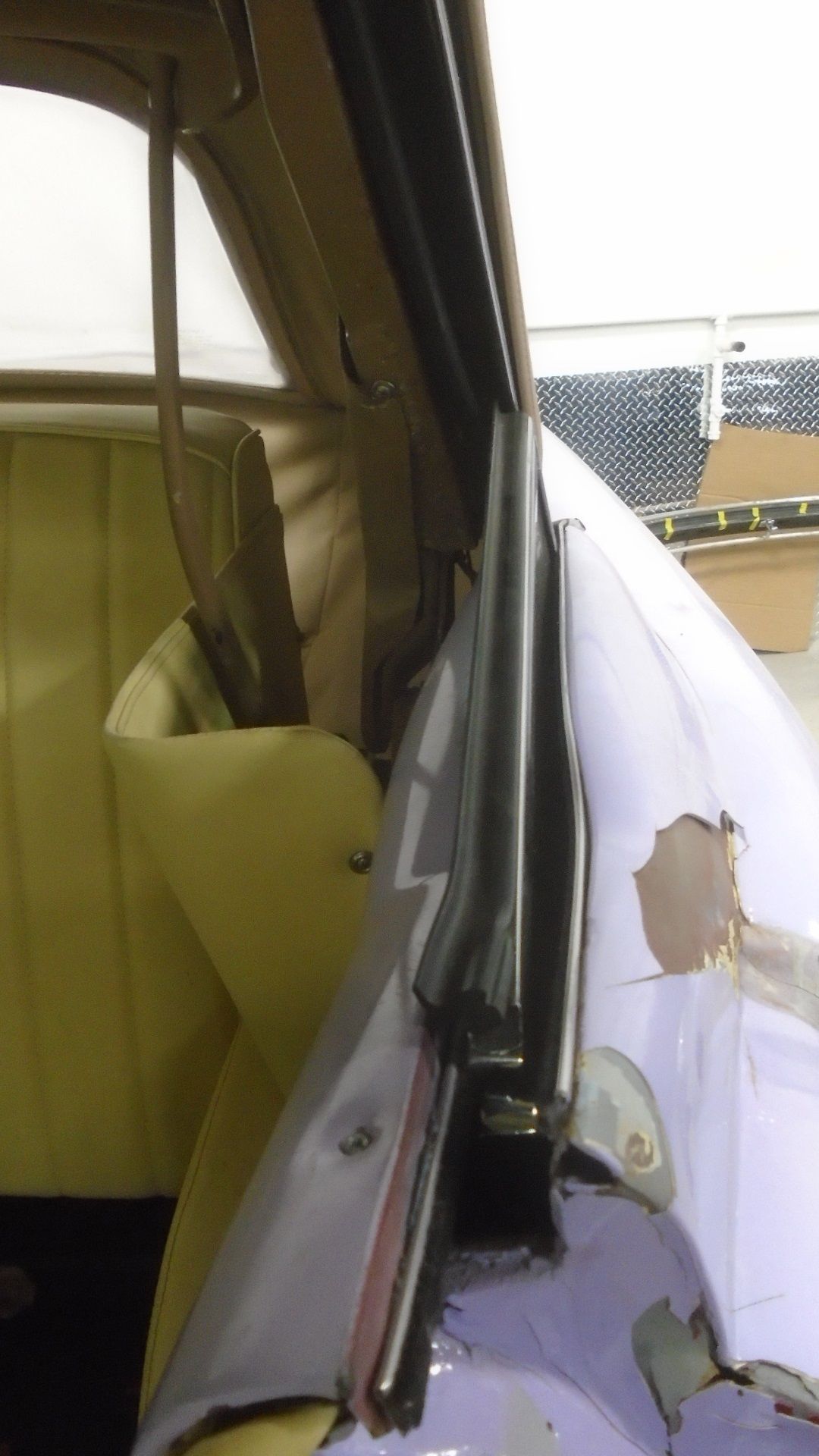 1955 Cadillac Convertible Collision Repair
