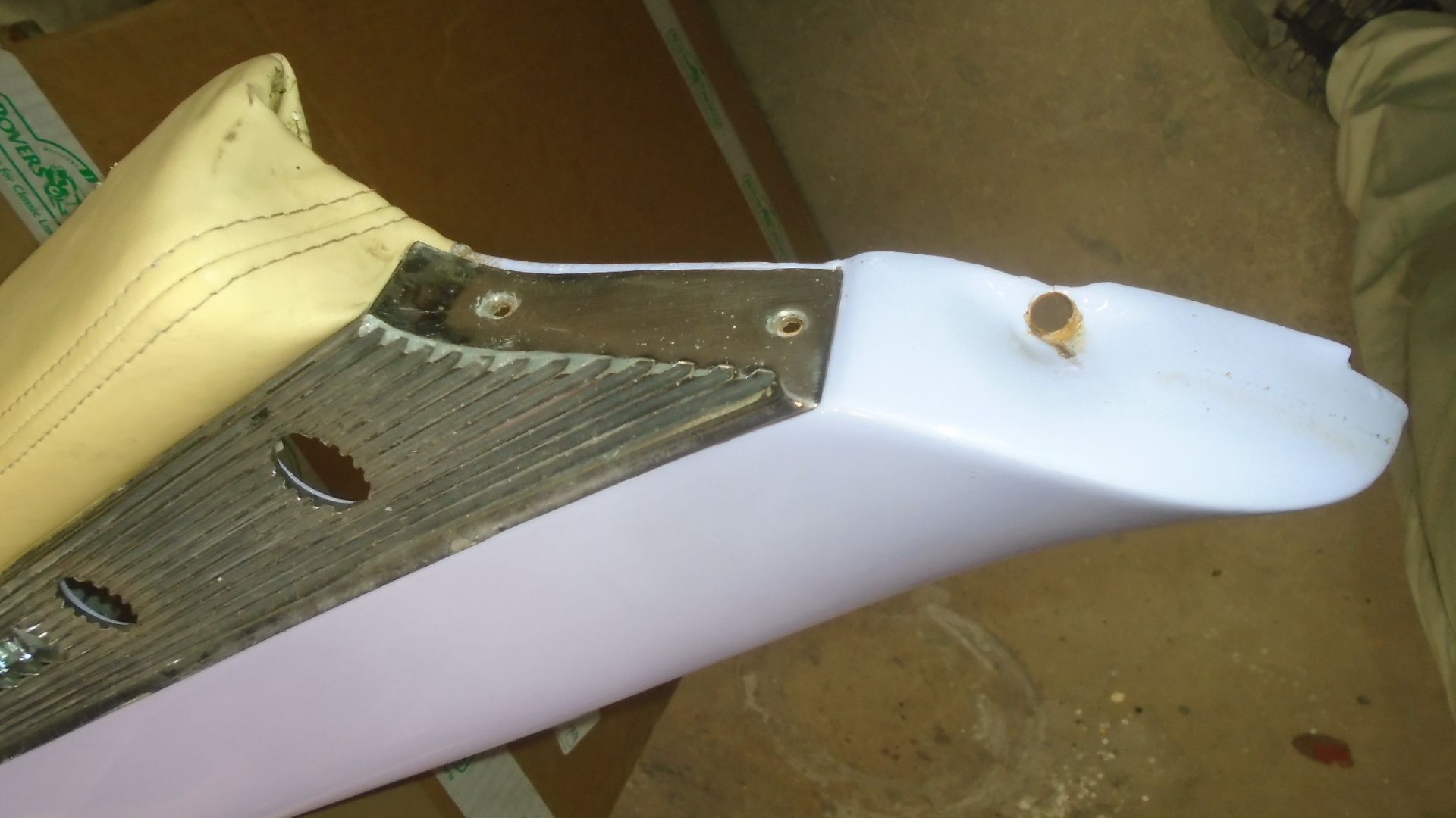 1955 Cadillac Convertible Collision Repair
