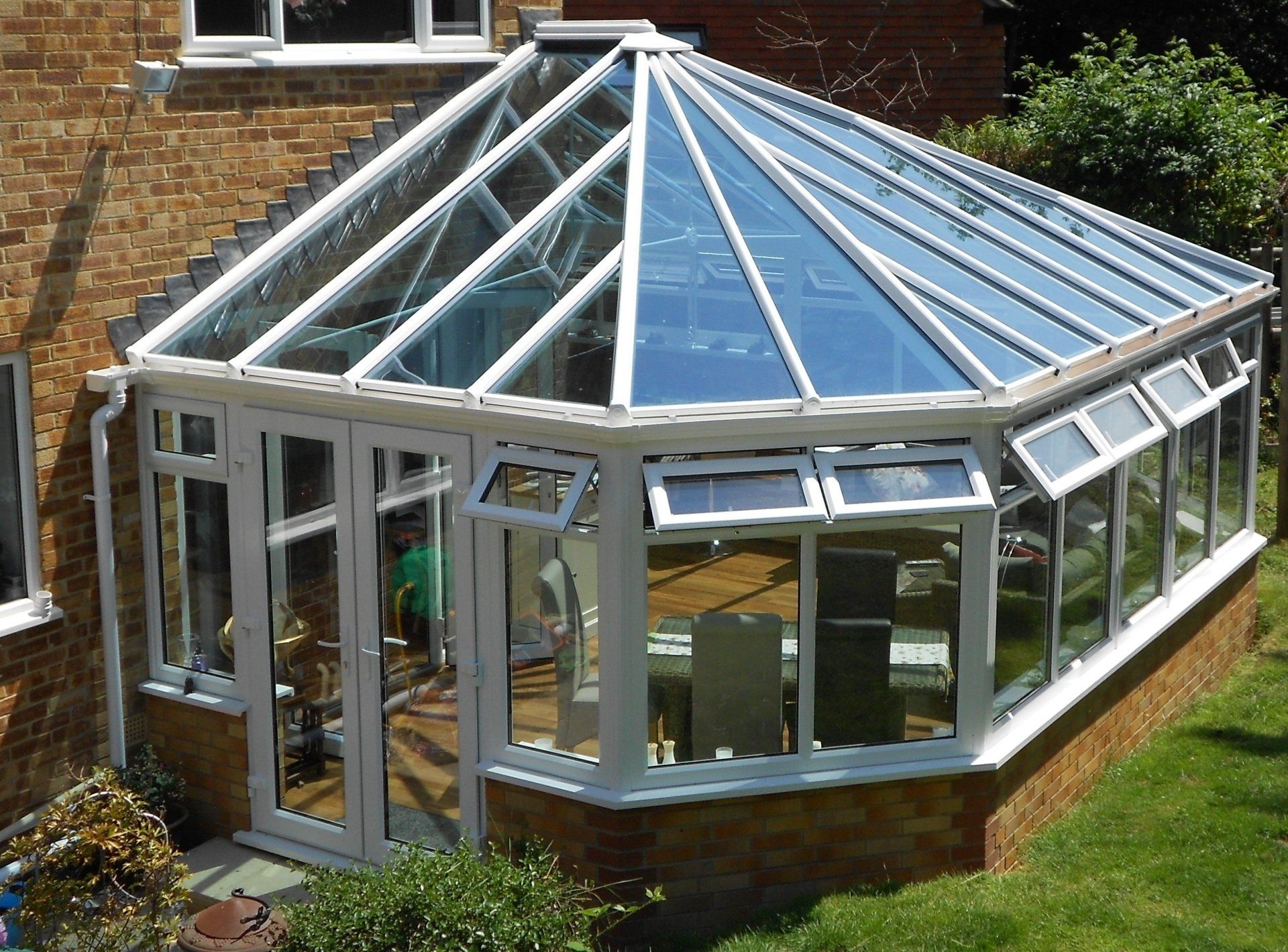 glass conservatory
