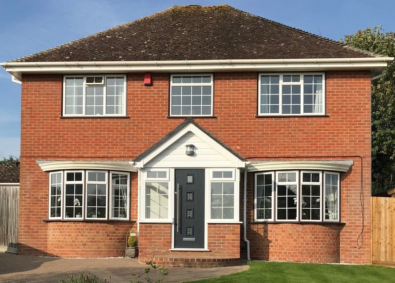 porch and front door