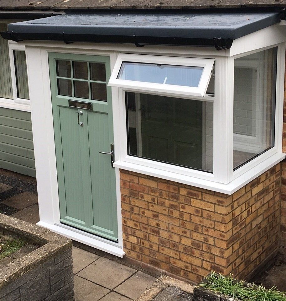 porch and front door