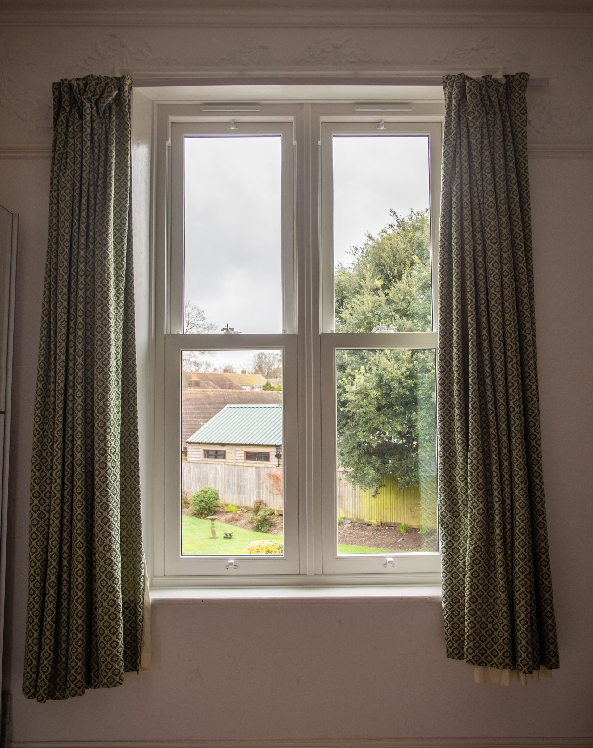 Vertical sliding window crowborough