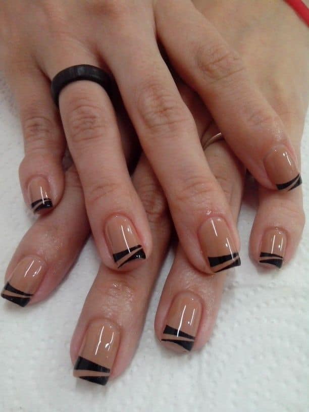 art nails con brillantini