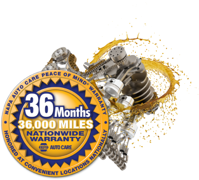 36 Months 36,000 Miles NAPA Nationwide Warranty | Seehorn Tire