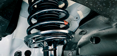 Up close to suspension cord | Seehorn Tire