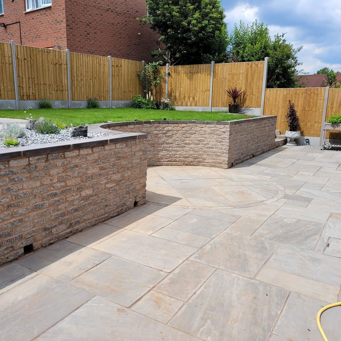 DNA Landscapes completed landscaping project