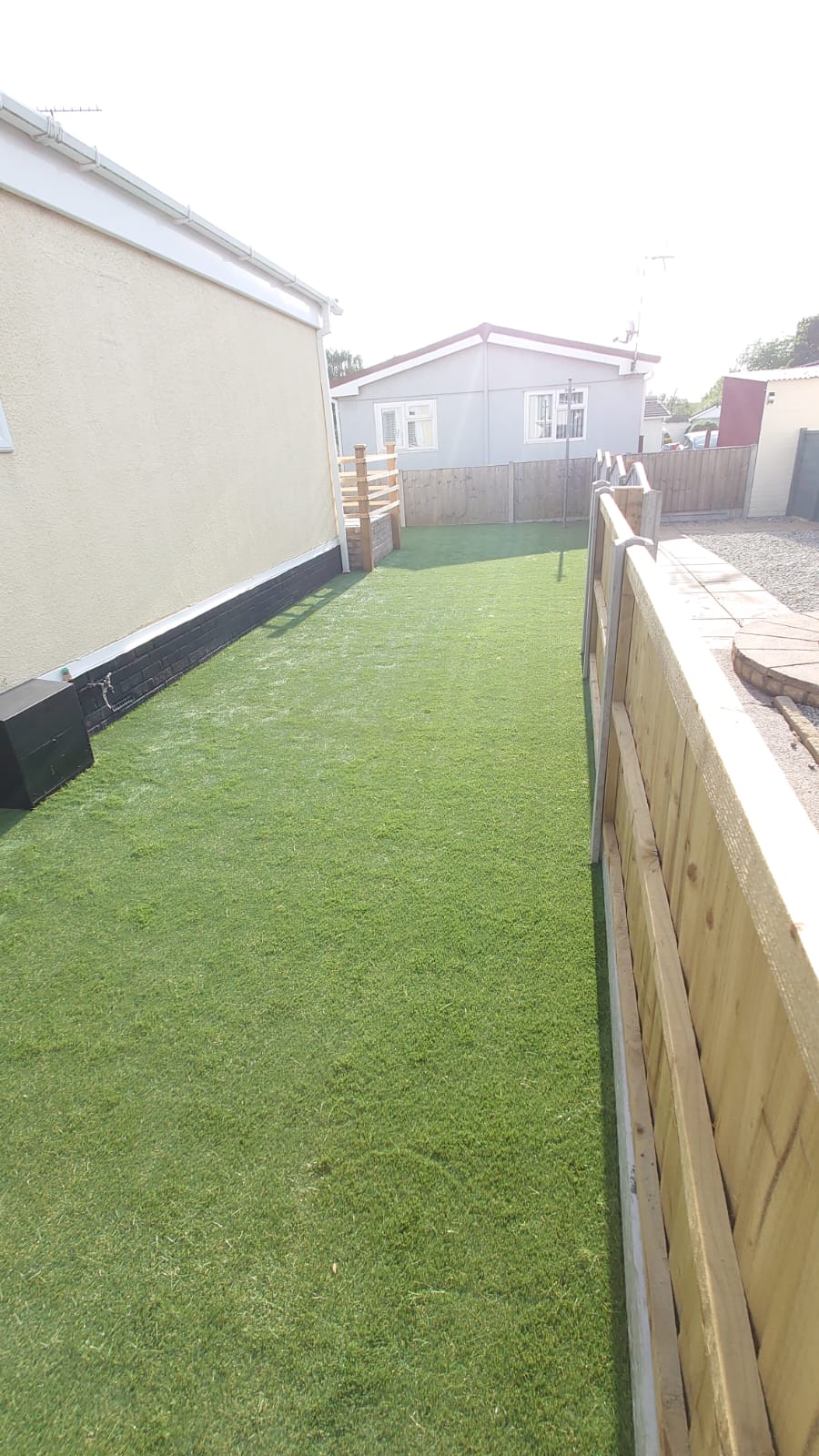 DNA Landscapes Coventry - artificial grass installation