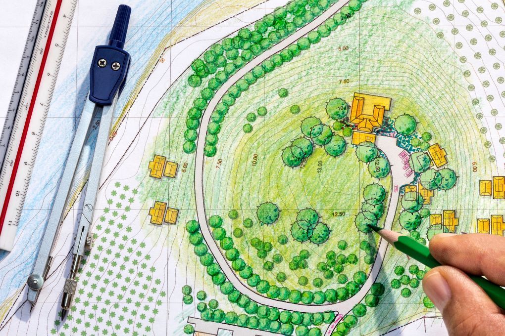 DNA Landscapes Leamington Spa landscaping design for a customer