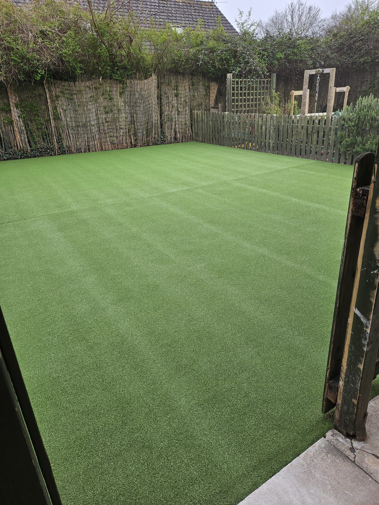 DNA Landscapes Coventry artificial grass installation completed