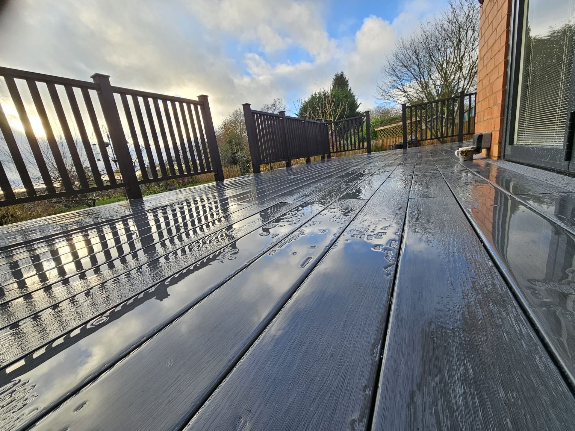 DNA Landscapes Coventry - garden decking installation