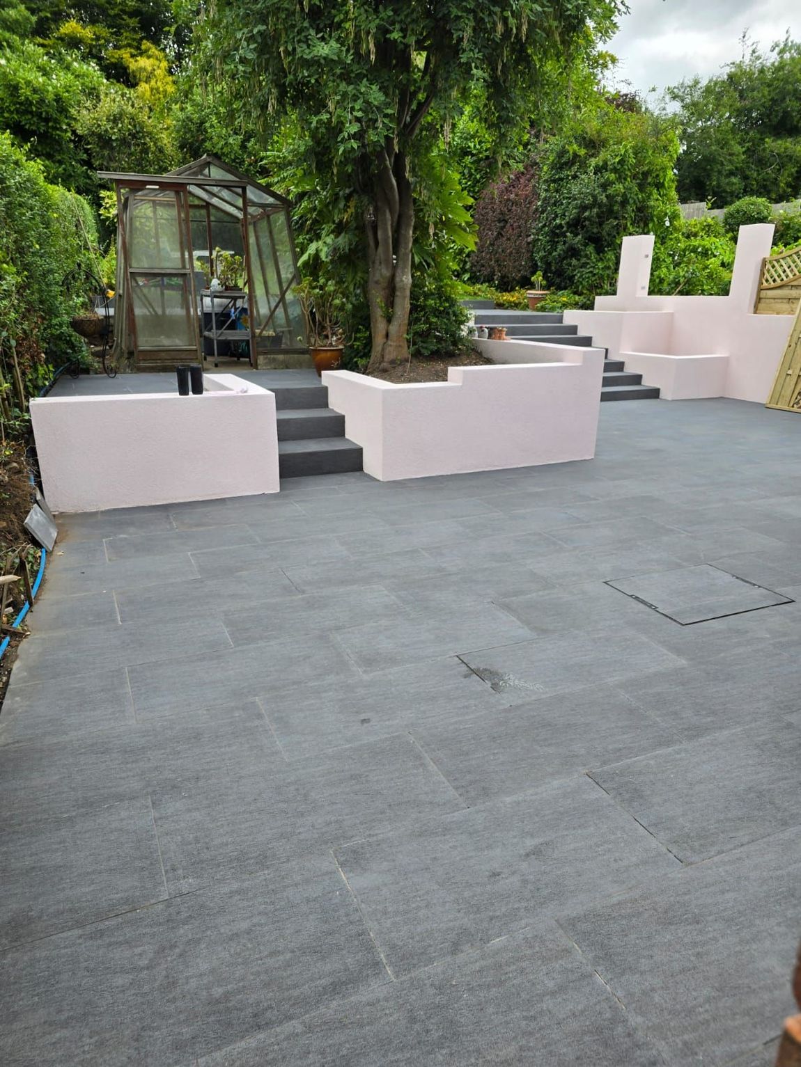 After DNA Landscapes had completed the landscaping garden build following the 3D garden design plans