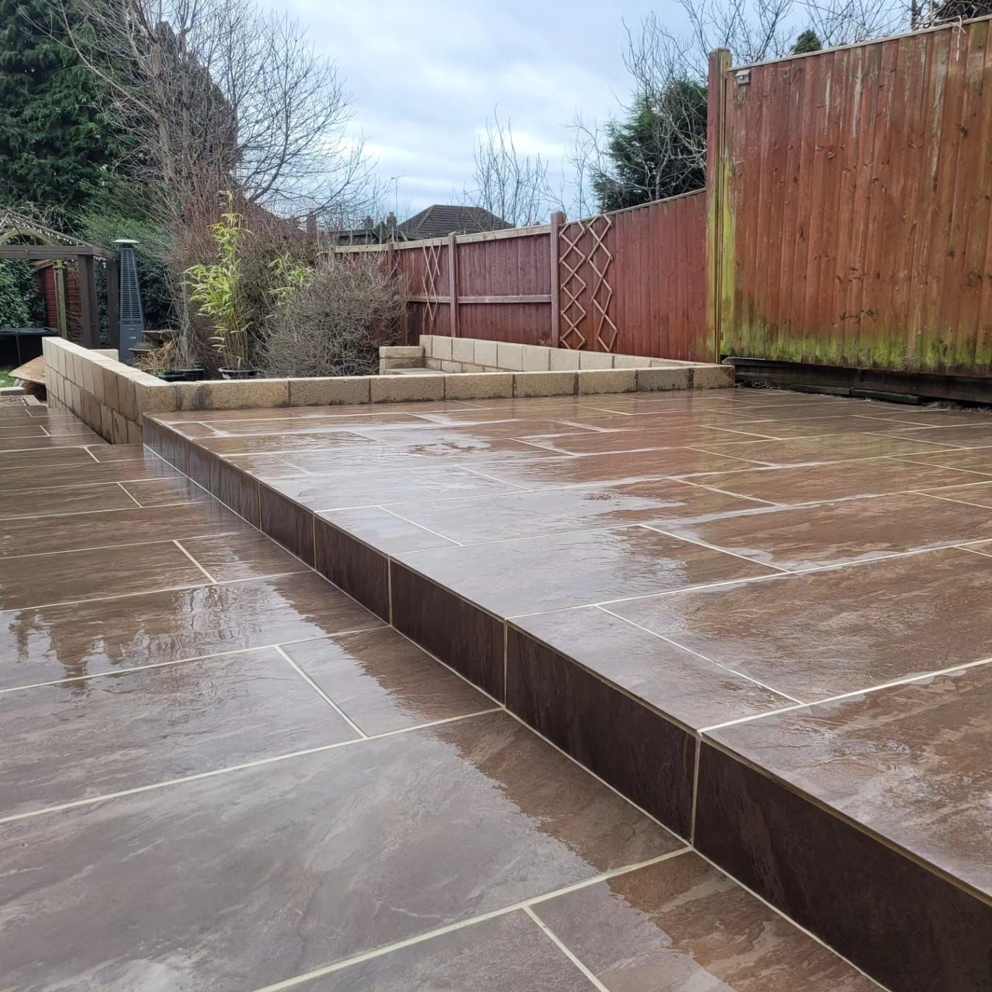 DNA Landscapes Coventry patio construction