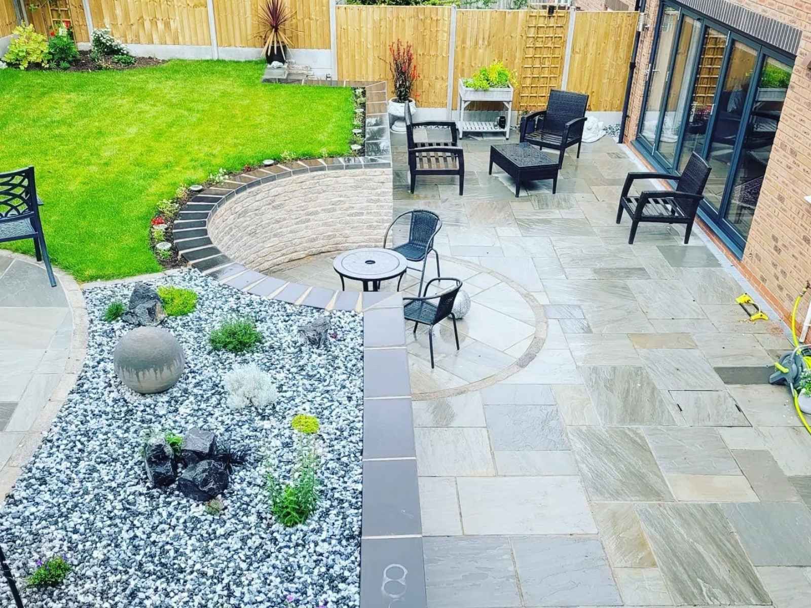 DNA Landscapes landscaping project in Solihull