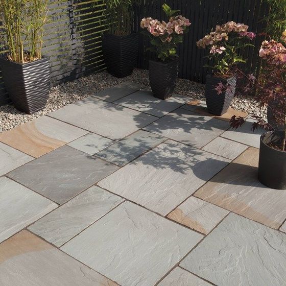 DNA Landscapes new patio as part of a hard landscaping project in Coventry