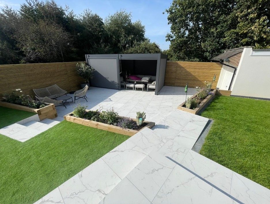 DNA landscapes completed garden design and landscaping project in Coundon