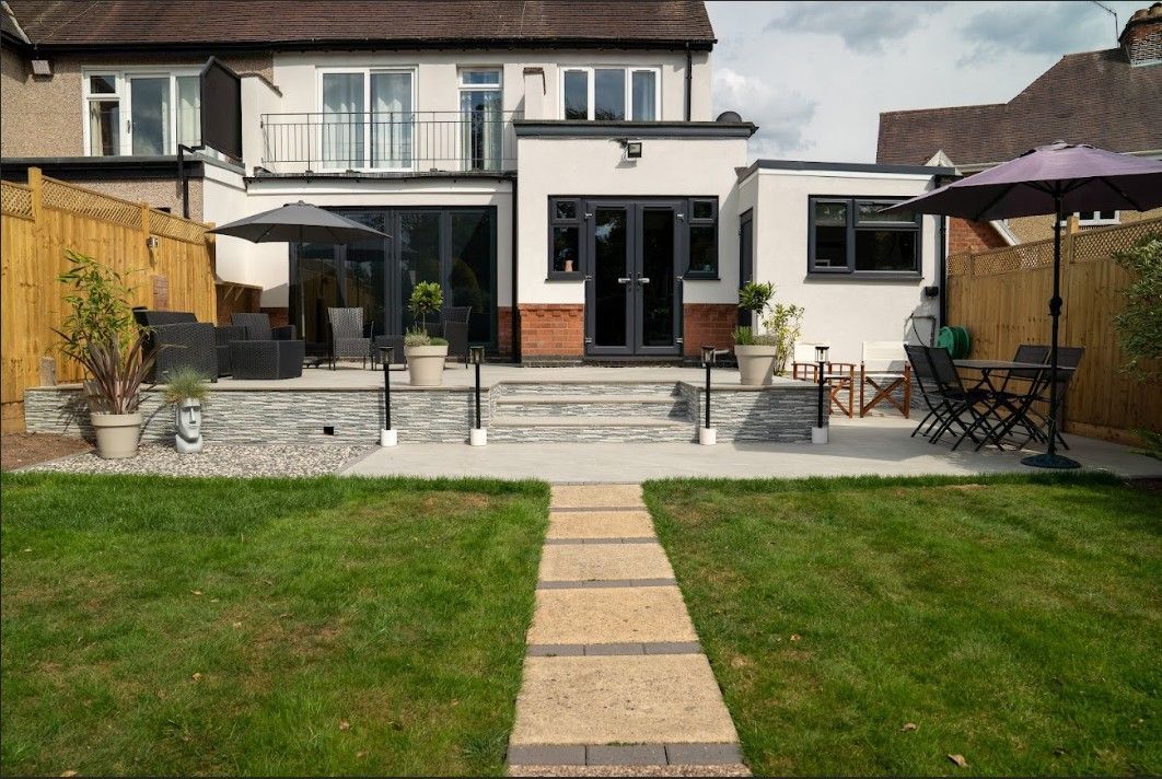 DNA completed landscape design and build project Earlsdon