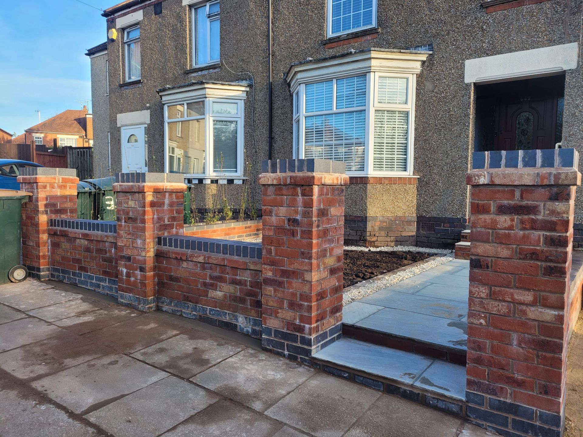 DNA Landscapes garden wall builders Coventry