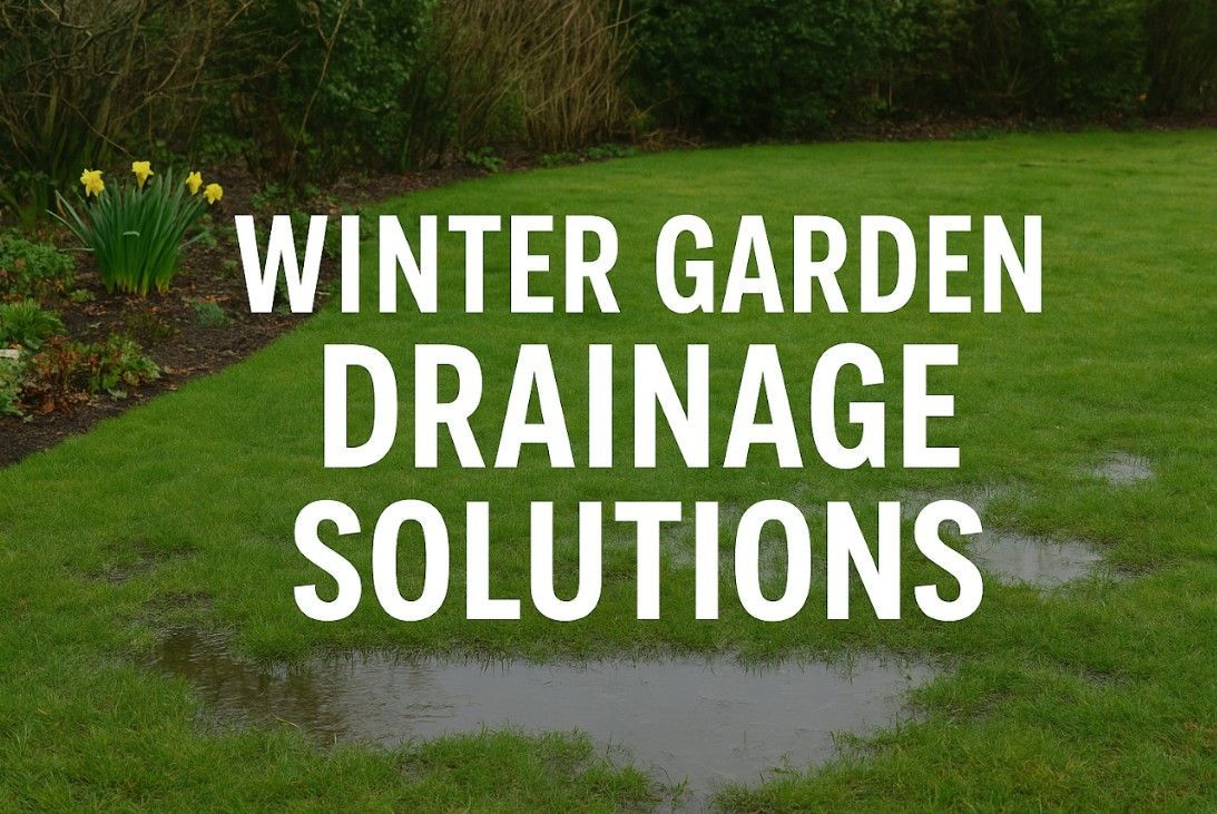 winter garden drainage solutions