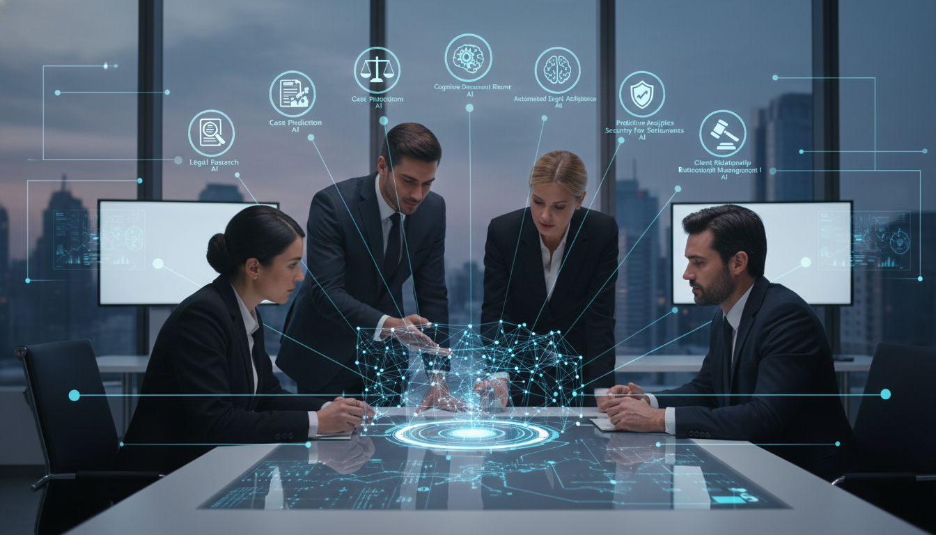 jurimetria, automação de documentos, análise preditiva, gestão de prazos, provas, compliance