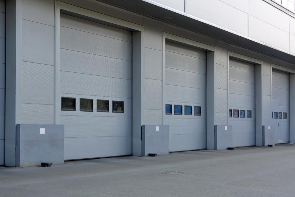 Loading Dock Doors In A Warehouse — Garage Door Services In Yeppoon, QLD