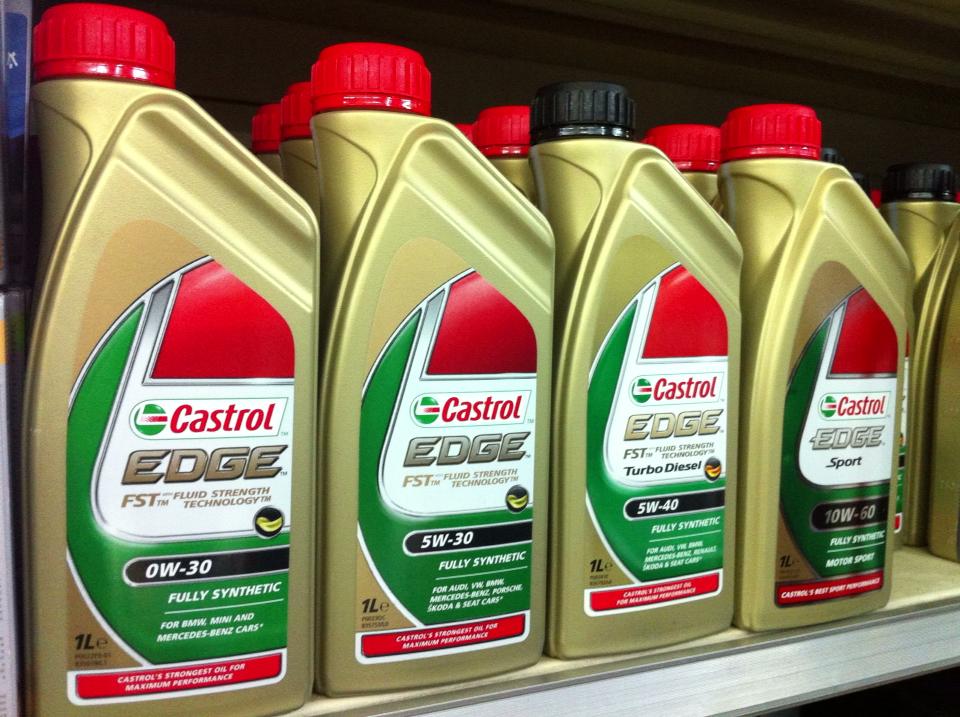 olio motore castrol