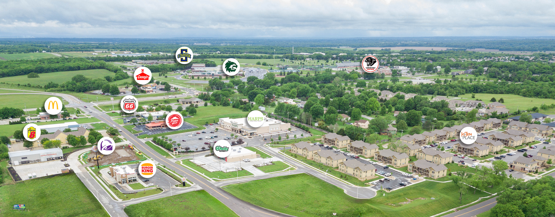 Kten apartment map on store locations in de soto, kansas