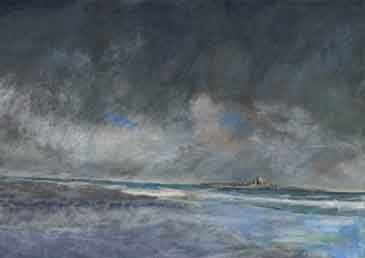 Coquet Island by MiE Fielding. Limited edition signed print. From the book 'The Sound of a Landscape'.