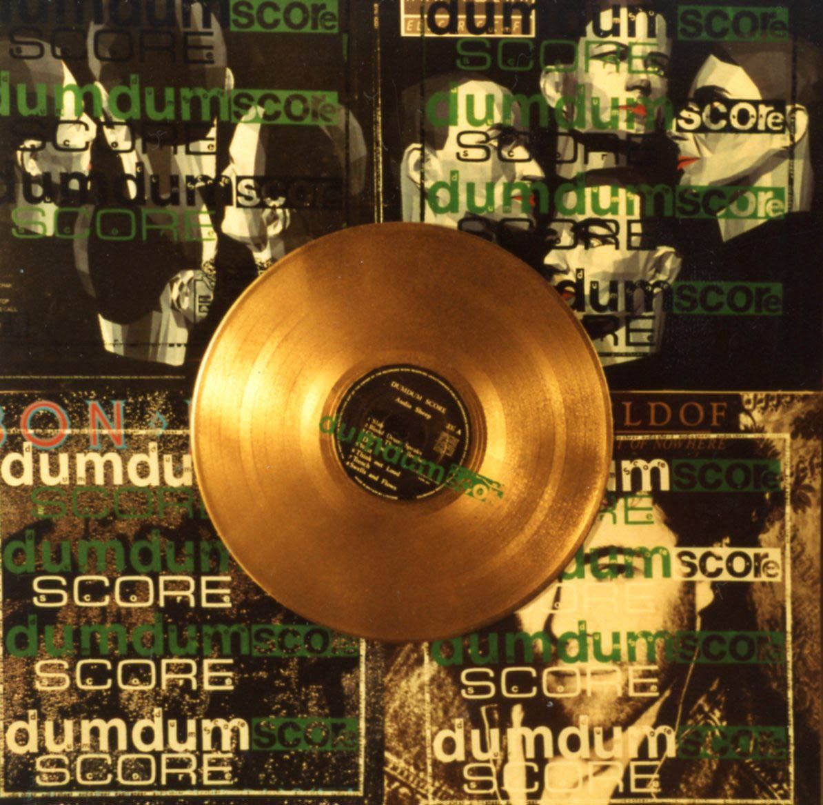 Gold Vinyl Disc photograph dumdum SCORE