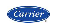 Carrier logo in a blue oval with white text.
