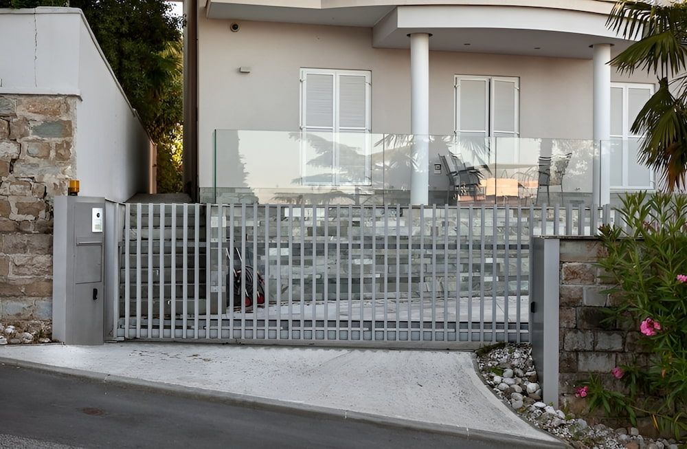 A House With A Fence And Stairs Leading Up To It — Brunswick Valley Door Centre in Main Arm, NSW