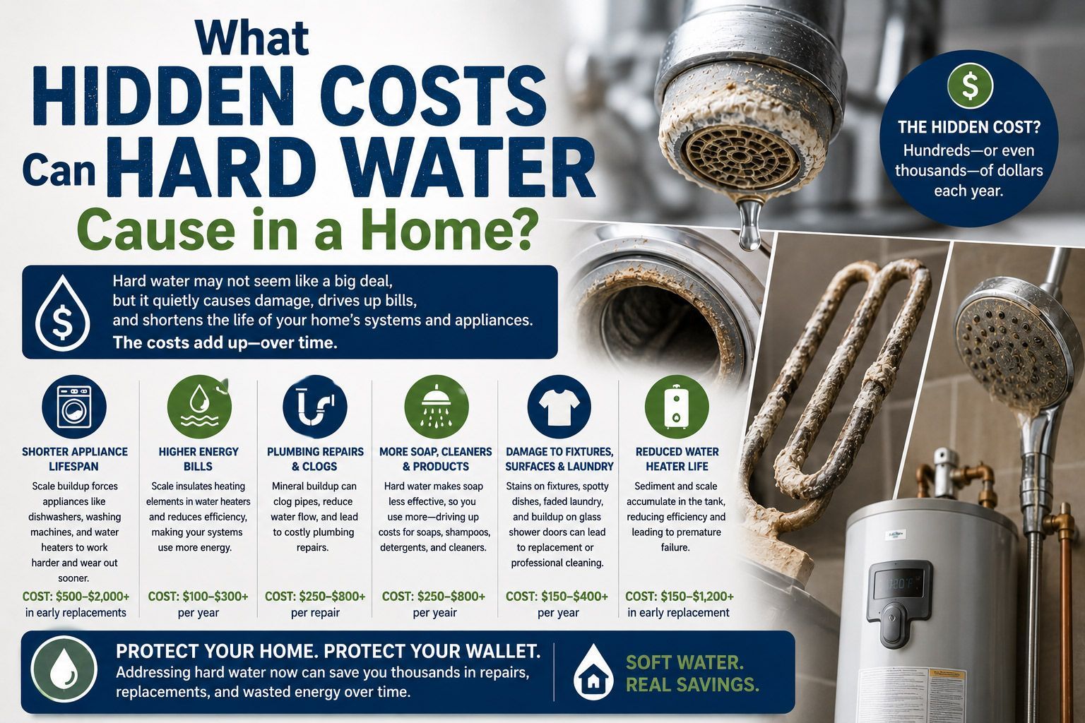 What Hidden Costs Can Hard Water Cause in a Home