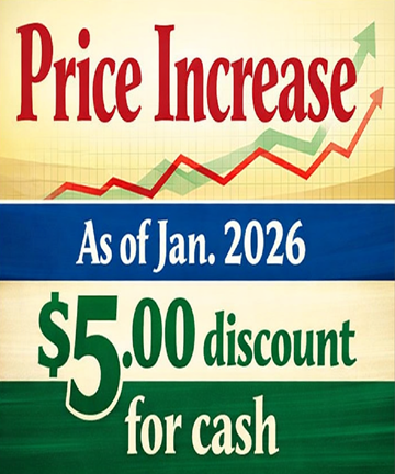 Pricing Change Pricing Change