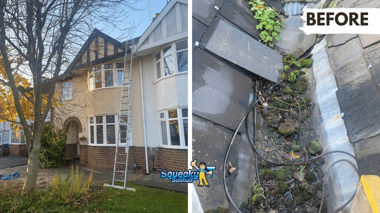 gutter cleaning solihull