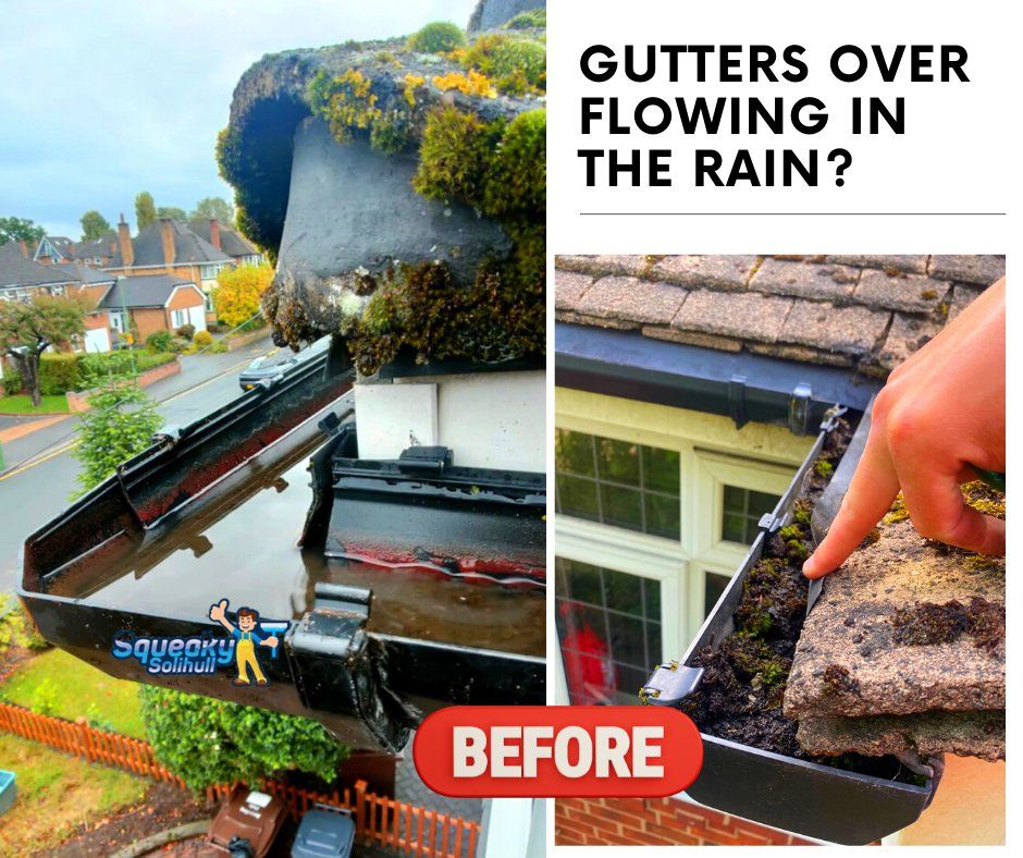 Gutter cleaning and repairs Solihull