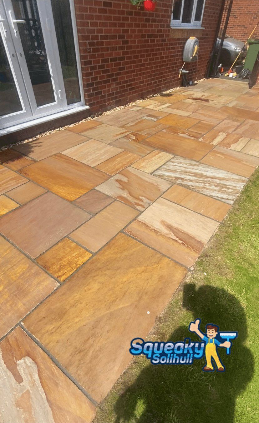 Patio cleaning and sealing olton