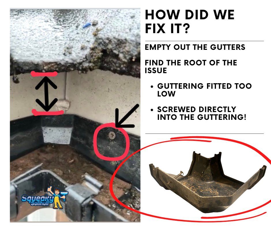 Gutter repair service Solihull