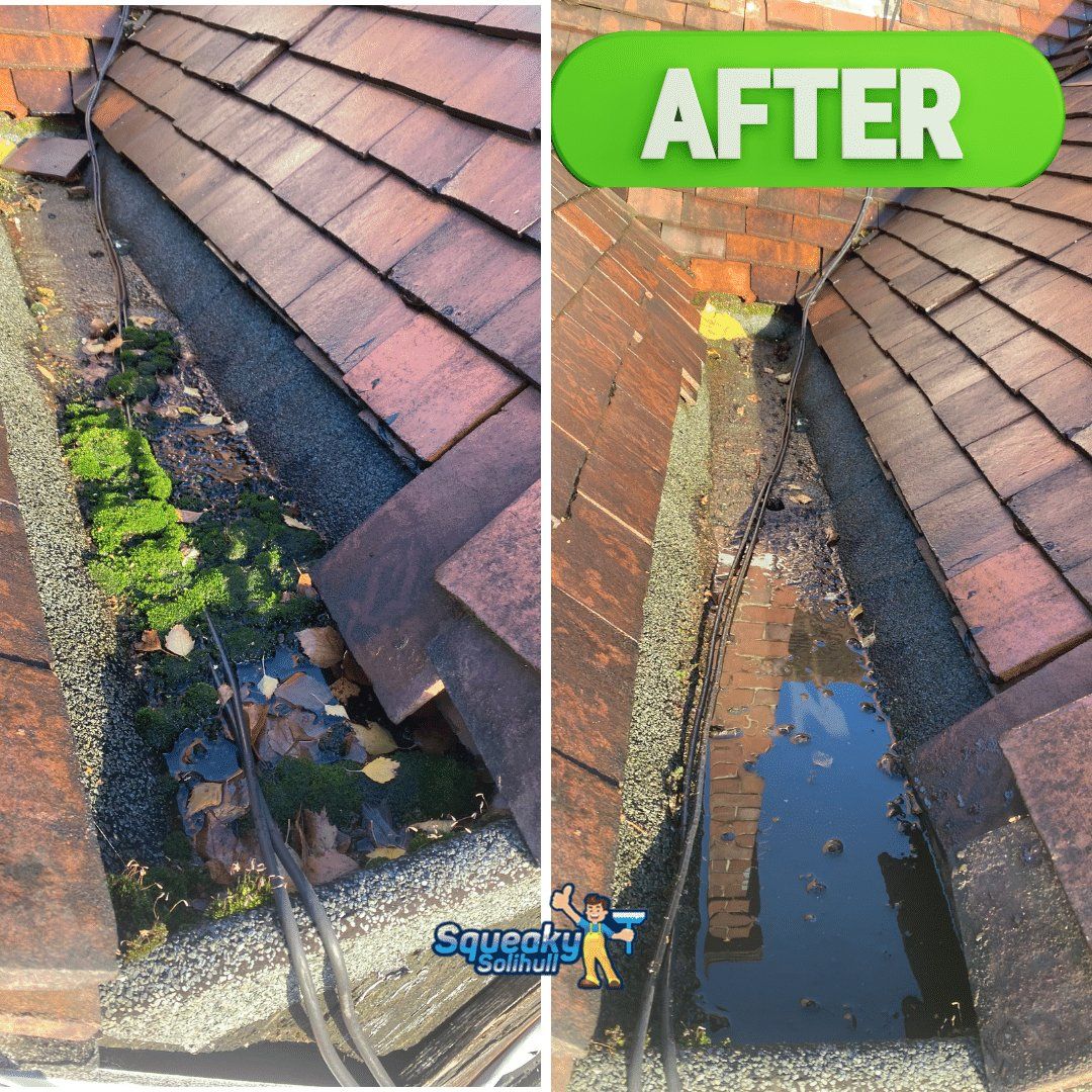 gutter cleaning Olton
