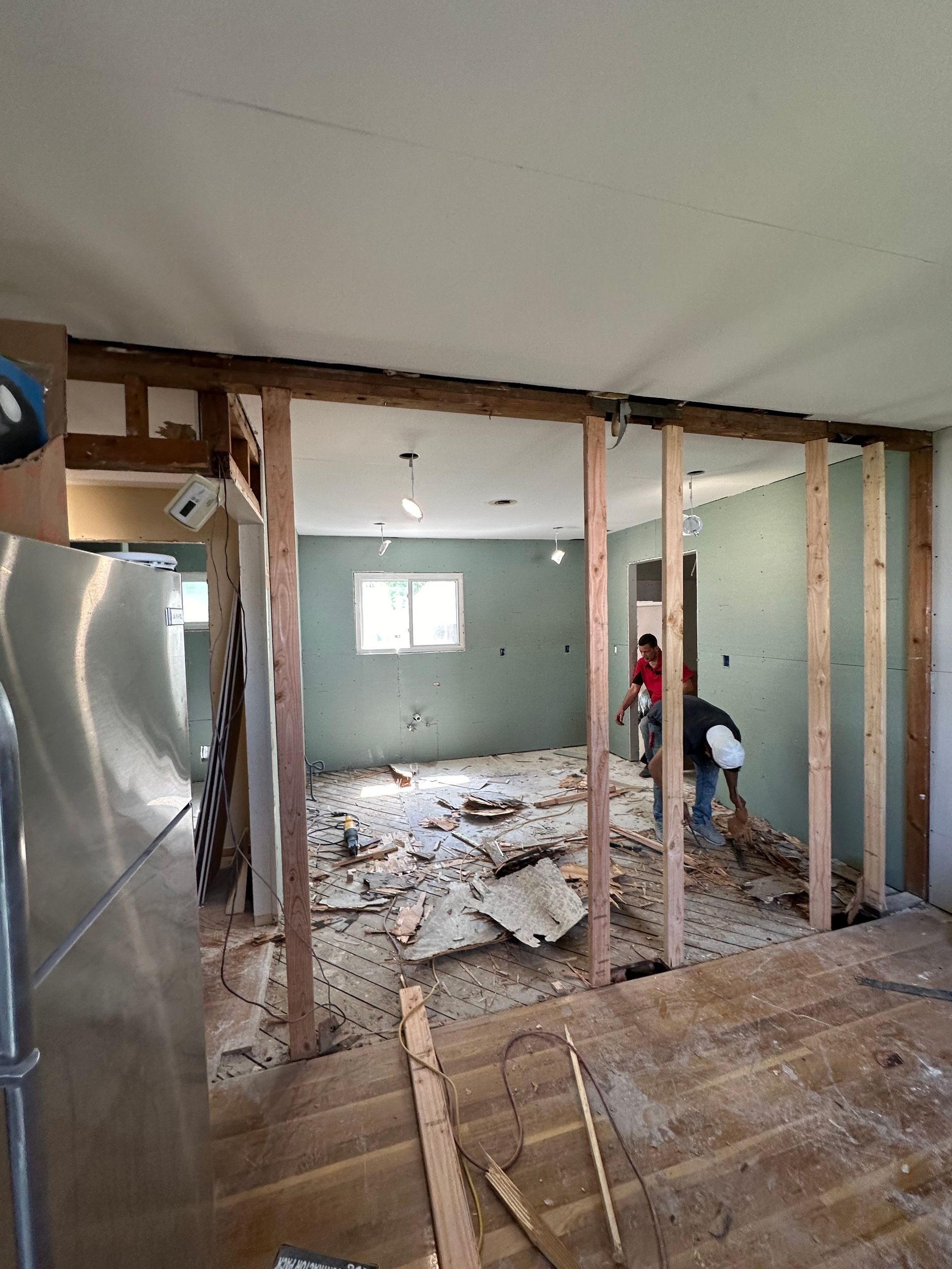 Room under construction