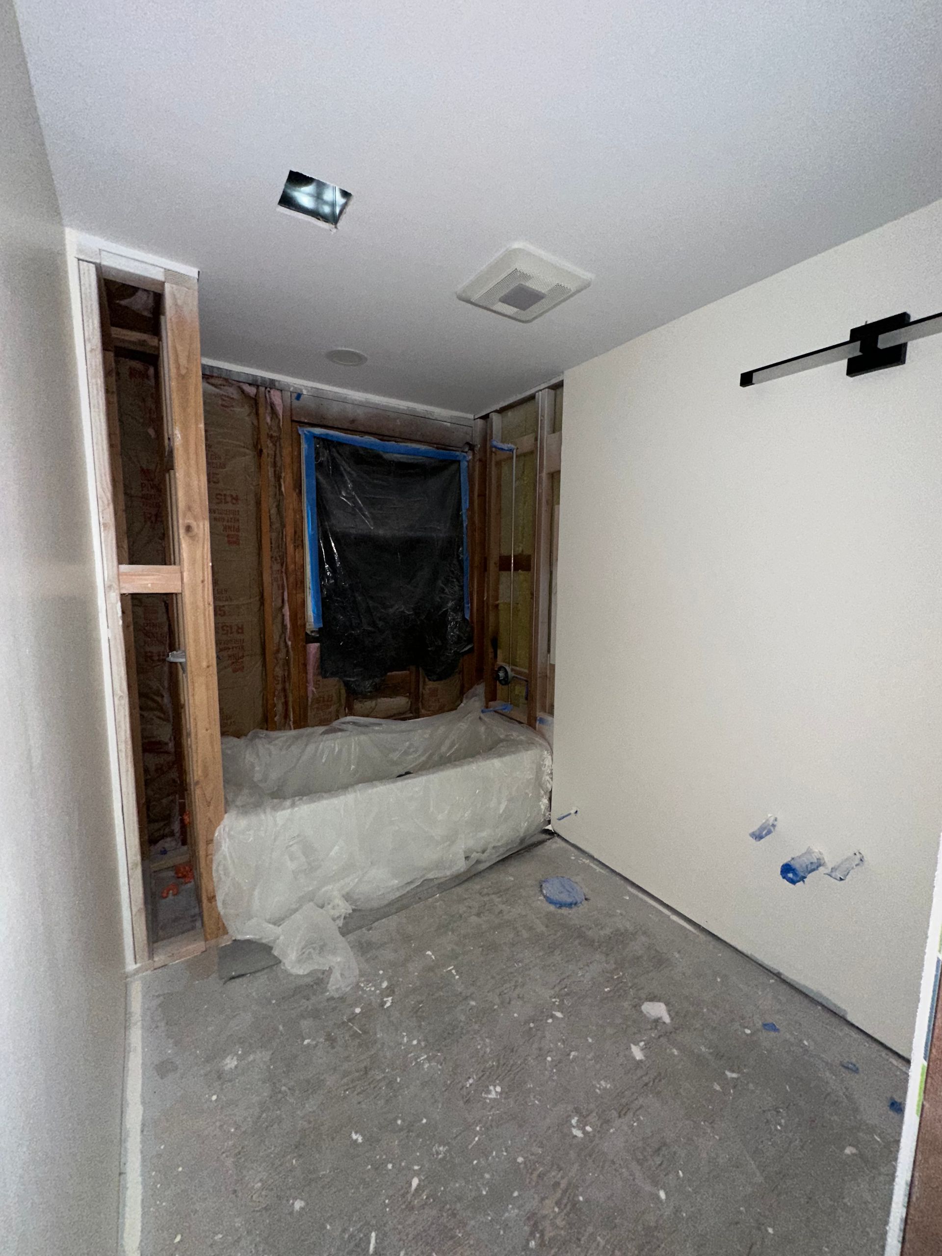 New Bathtub Installation