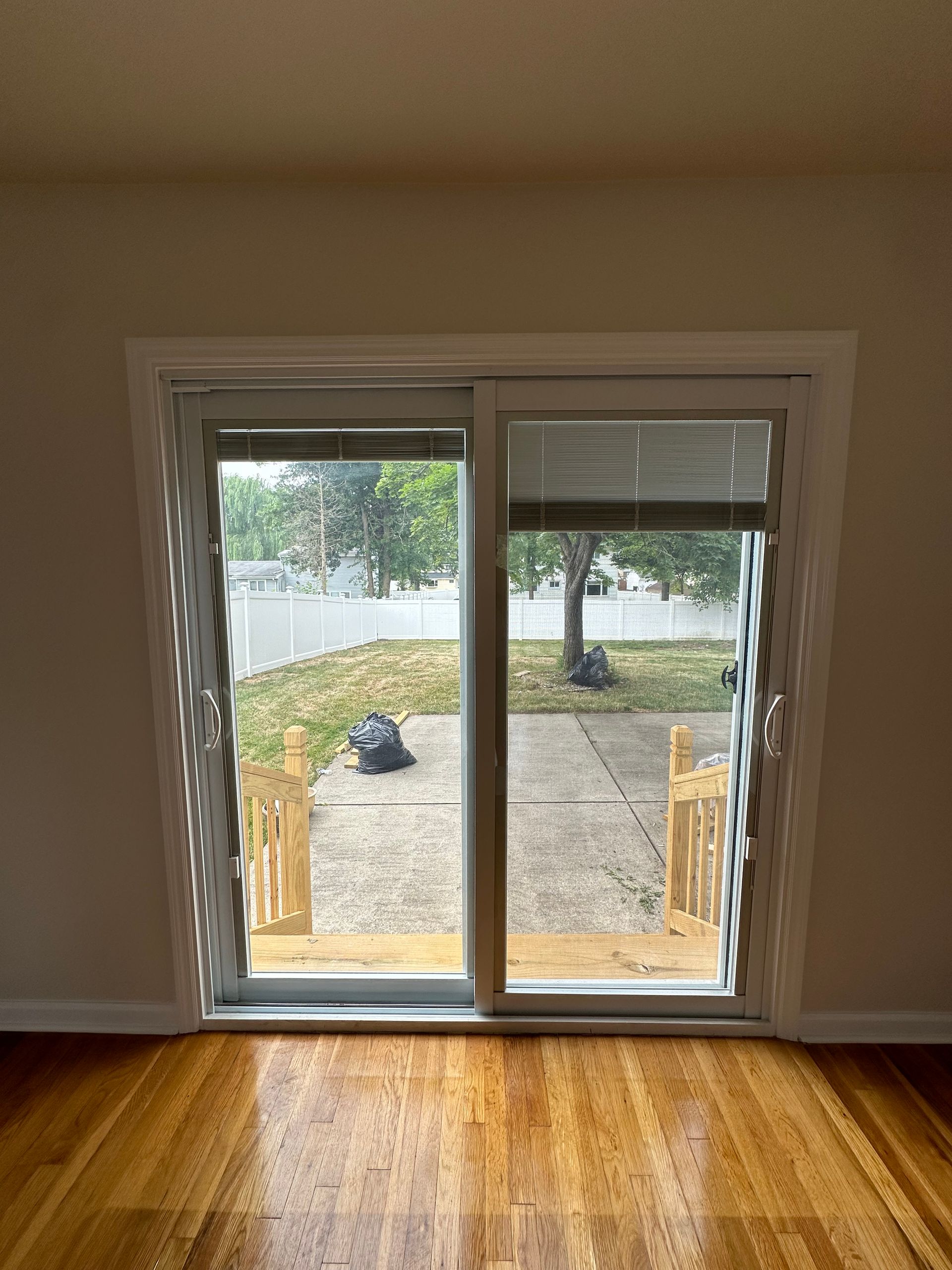 Sliding door installation