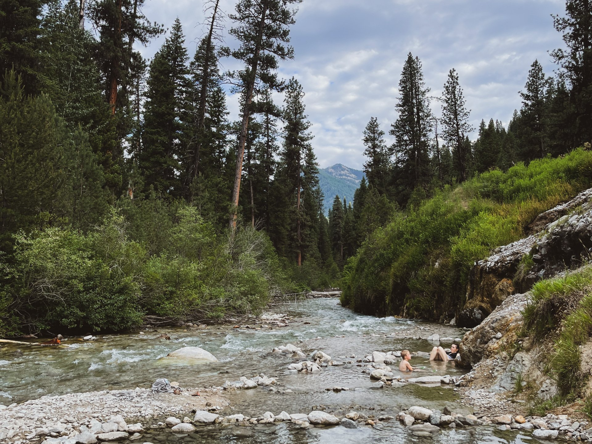 Bonneville Hot Springs in Idaho