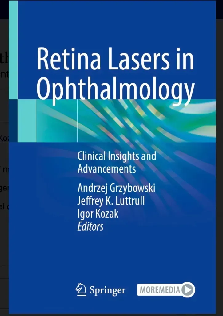 Retina Lasers in Ophthalmology Book Cover