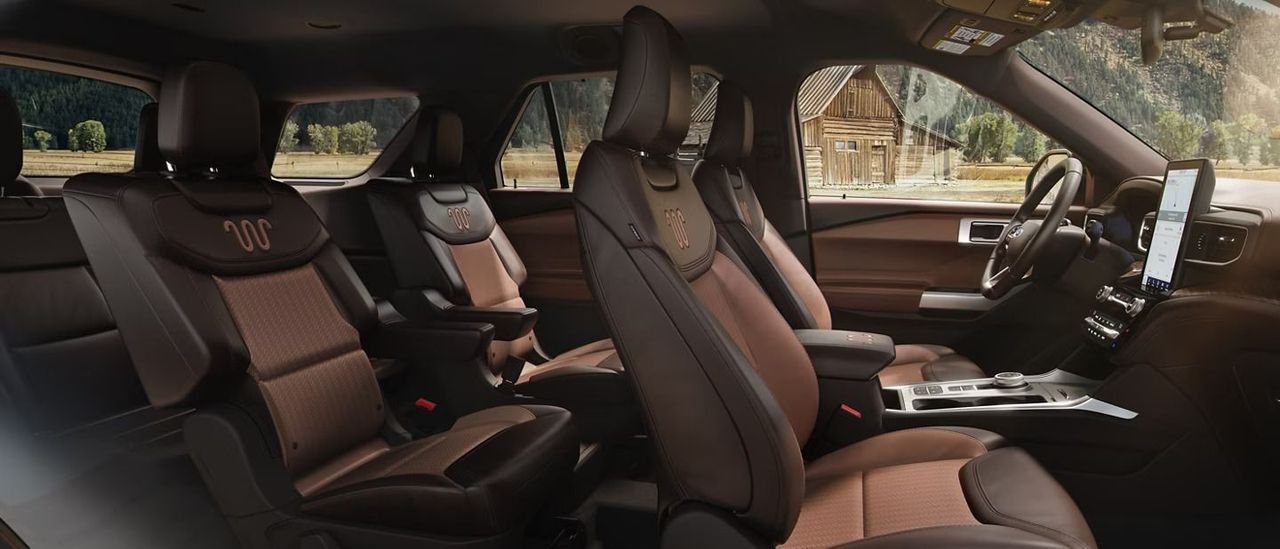 2023 Ford Explorer Seating & Cargo Capacities