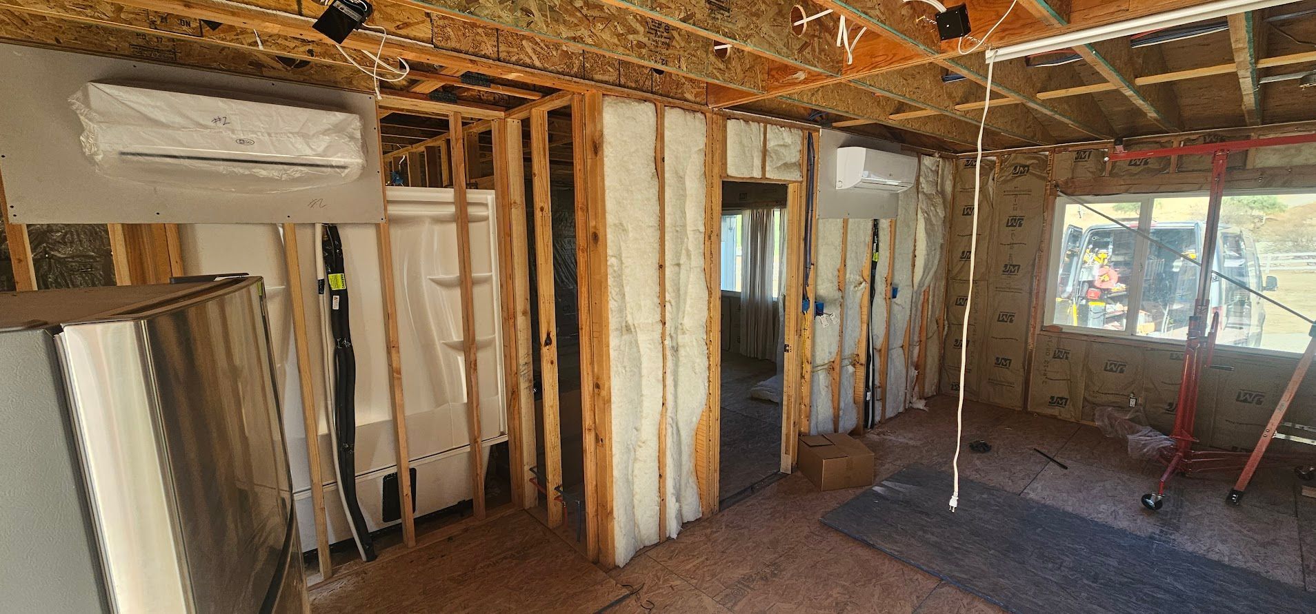 A close up of a faucet with water running out of it.