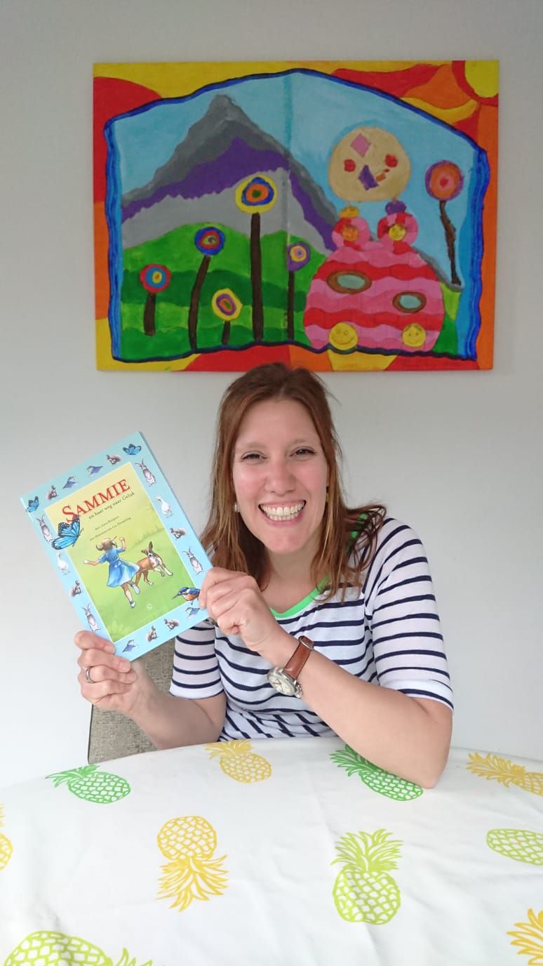 Workshop rondom 'Sammie en haar weg naar geluk' in de klas.