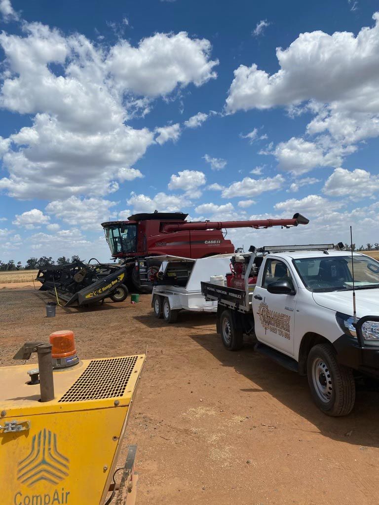 White Trucks — Hydraulic Maintenance & Repairs in Warren, NSW