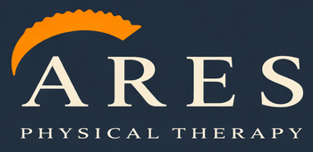 Logo for Ares Physical Therapy featuring the word 