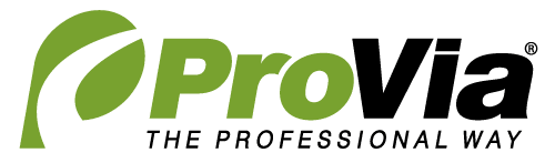ProVia logo in green and black with the tagline “THE PROFESSIONAL WAY”